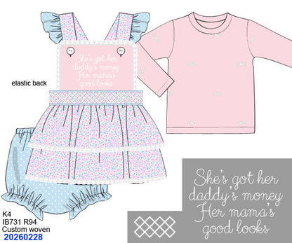 Daddy’s Money Bloomer Set
