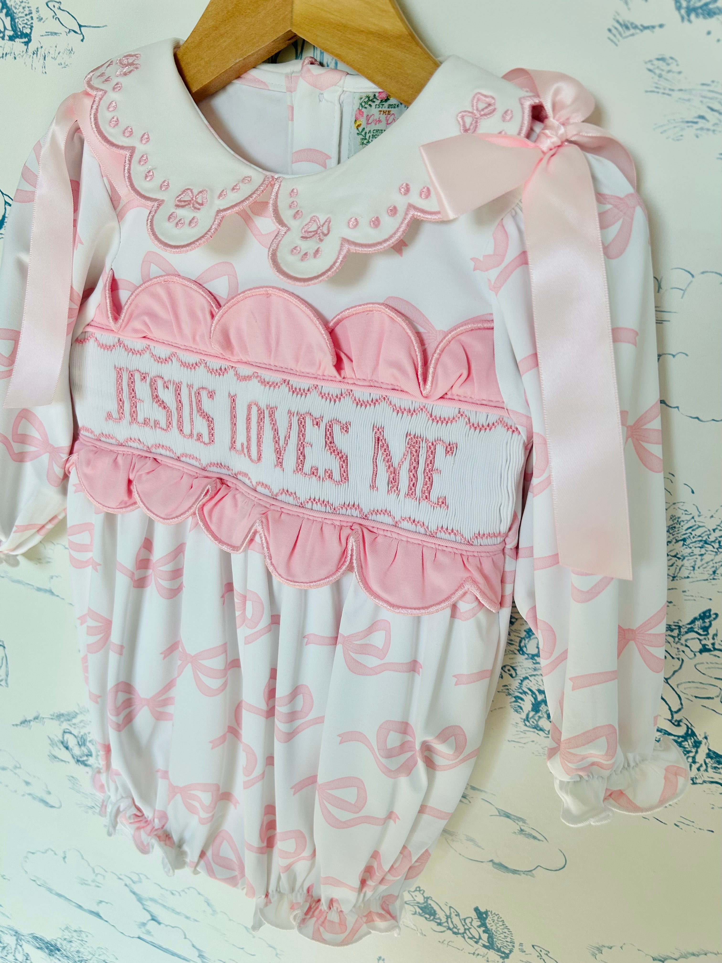 Jesus Loves Me Girls Bubble