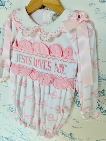 Jesus Loves Me Girls Bubble