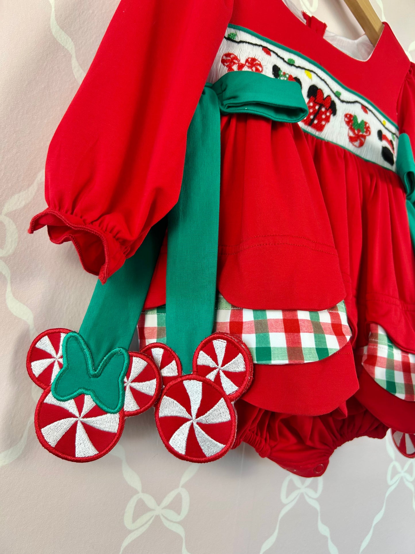 Mouse Peppermint Long Sleeve Bubble