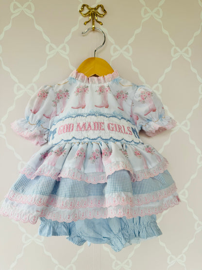 God Made Girls Bloomer Set