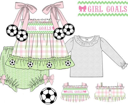 Girl Goals Bloomer Set