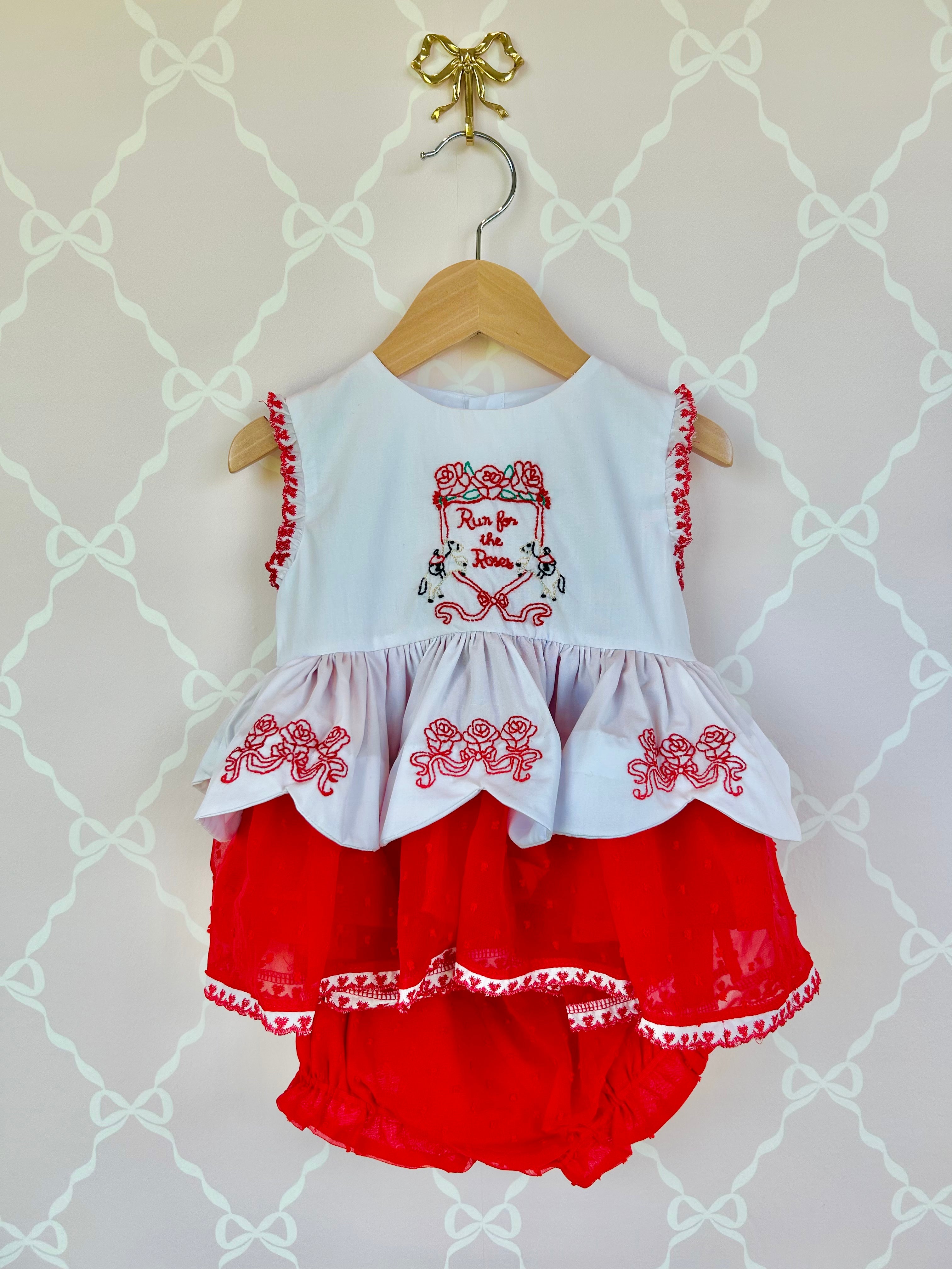 Run For The Roses Bloomer Set