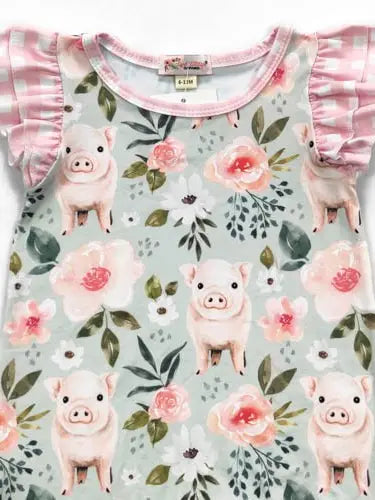 Piggy Baby Romper