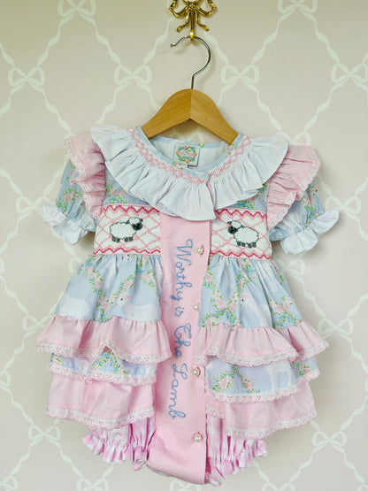PO0215 Worthy Is The Lamb Skirted Bubble PREORDER—ETA: February