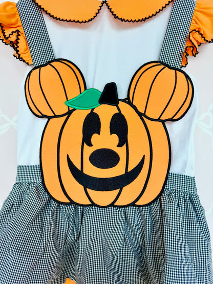 Pumpkin Mouse Bloomer Set