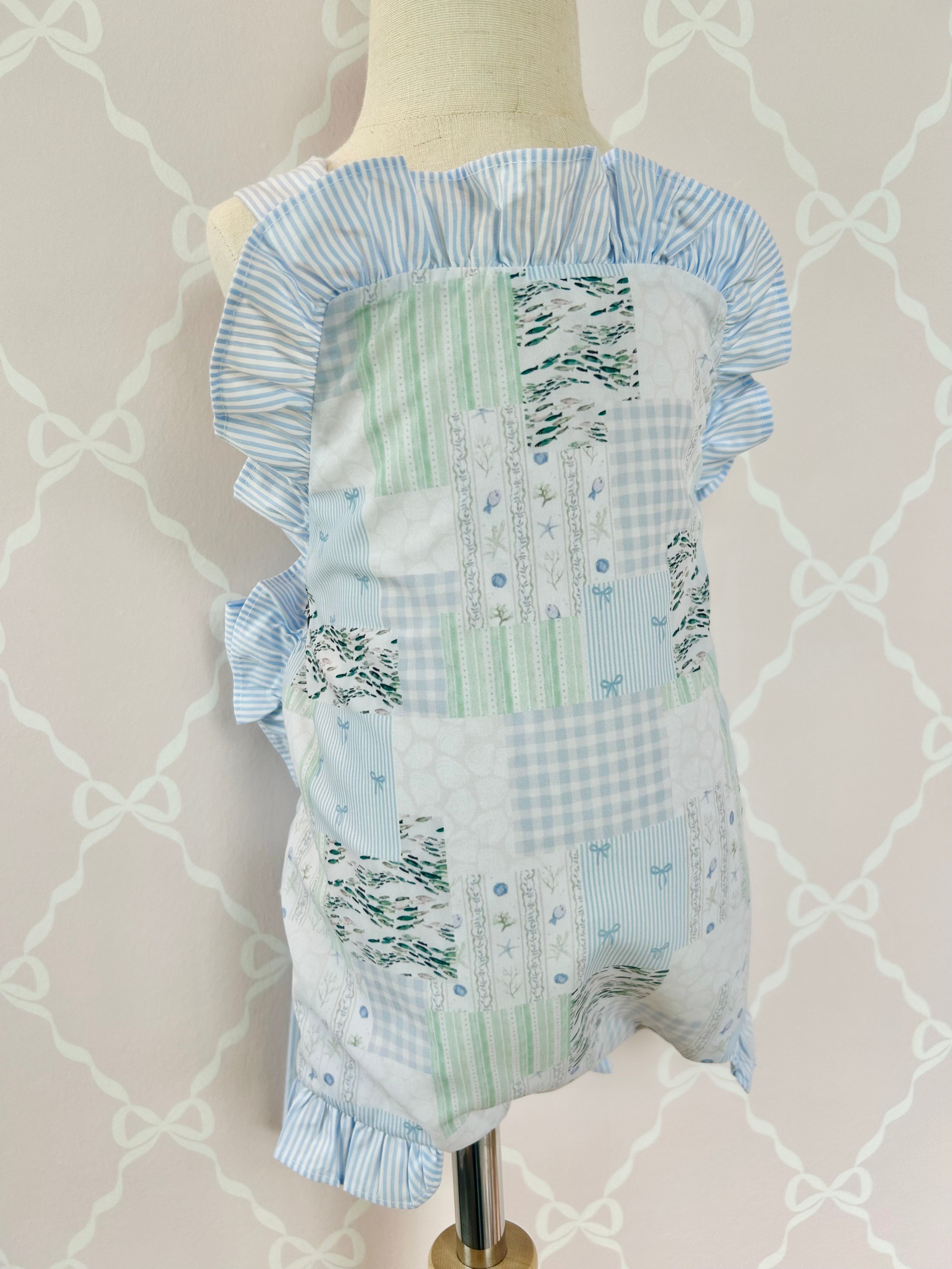 Seaside Patchwork Sunsuit