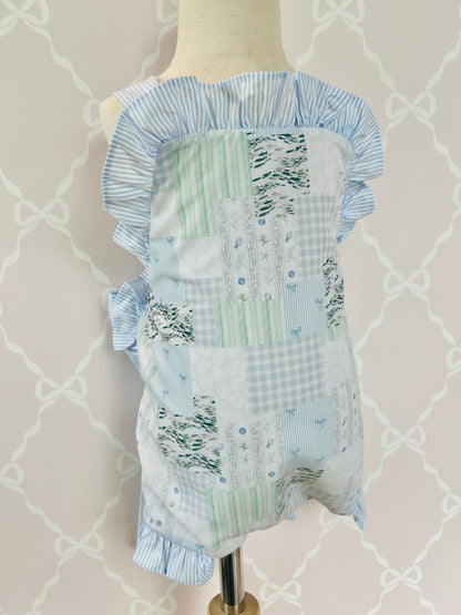 Seaside Patchwork Sunsuit