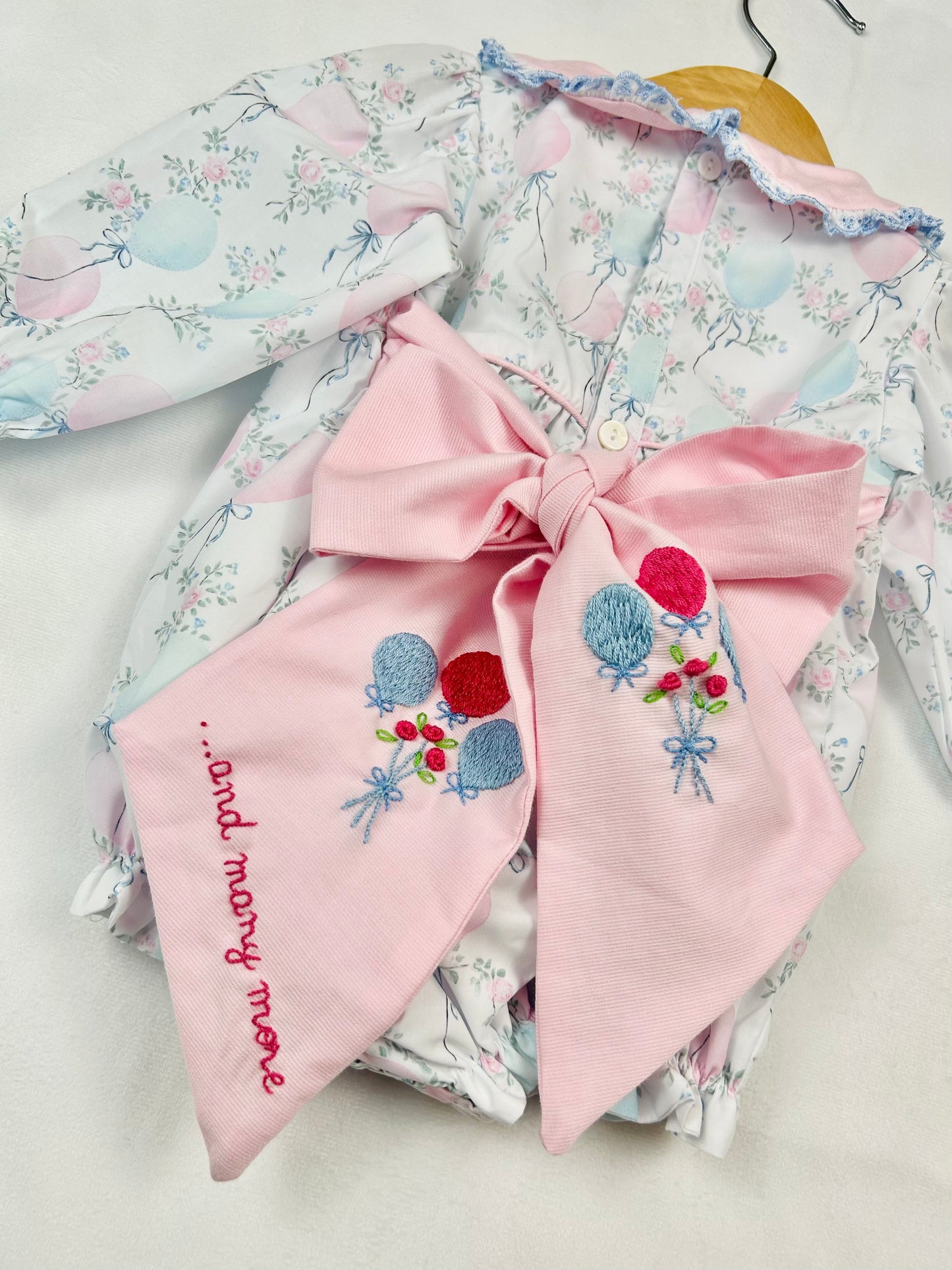 Birthday Girl Balloons Bubble