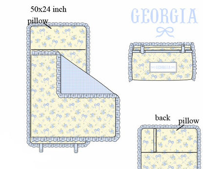 PO0131 Buttercup Blooms Luggage Collection PREORDER—ETA: Late January