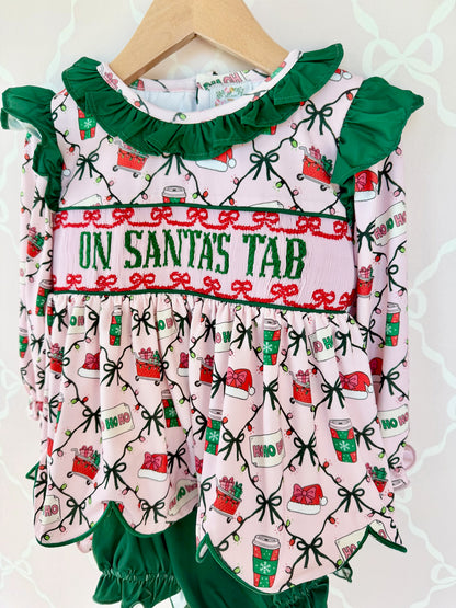 On Santa’s Tab Bloomer Set