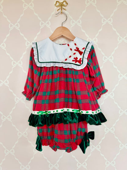 Perfectly Plaid Bloomer Set