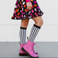 Little Stocking Co. Vertical Stripe Knee Socks