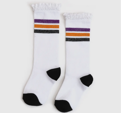 Little Stocking Co. Spooky Sparkle Knee Socks
