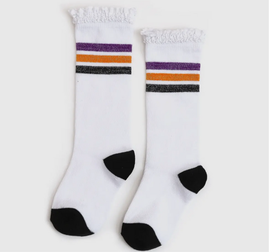 Little Stocking Co. Spooky Sparkle Knee Socks