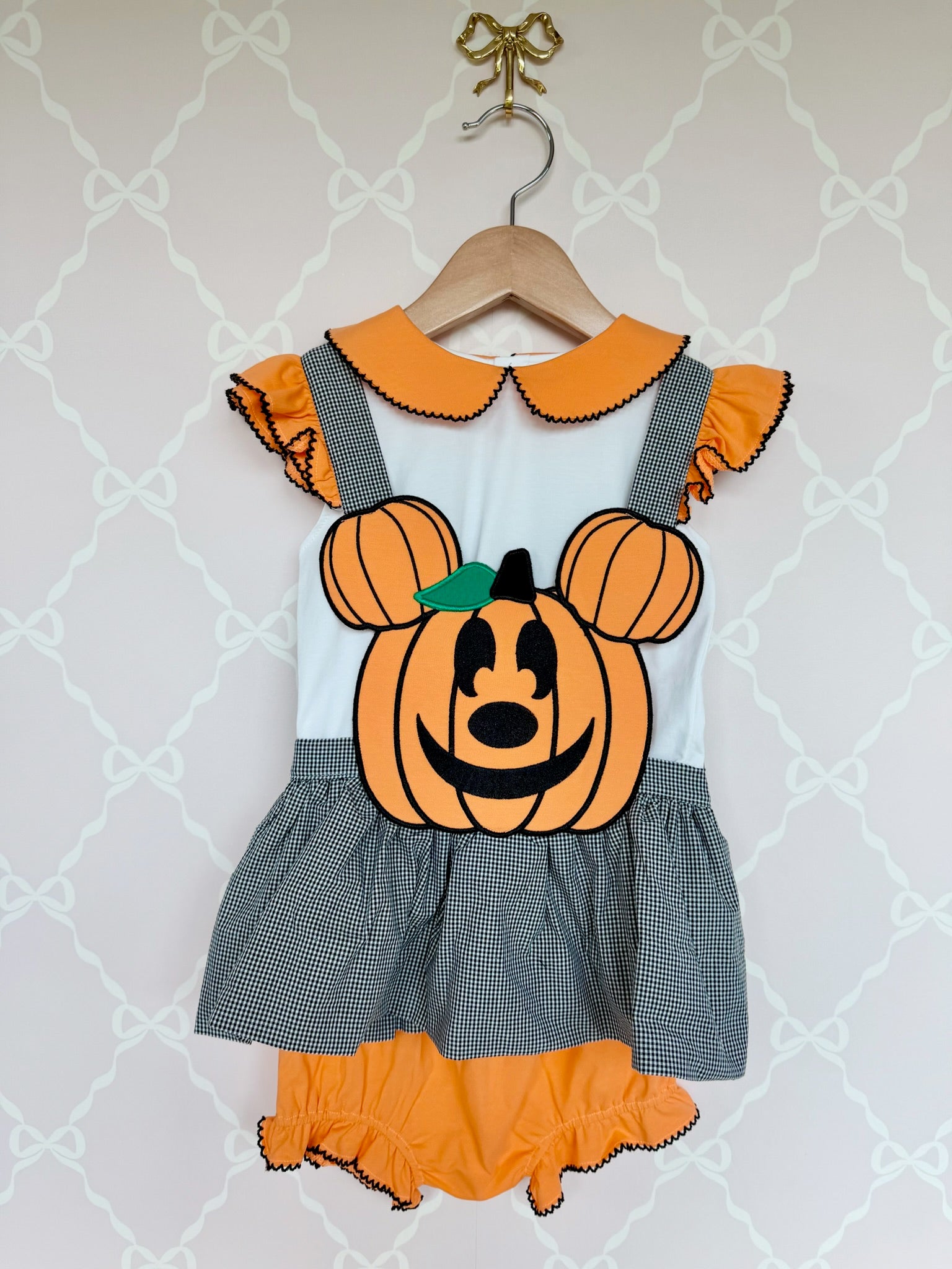 Pumpkin Mouse Bloomer Set