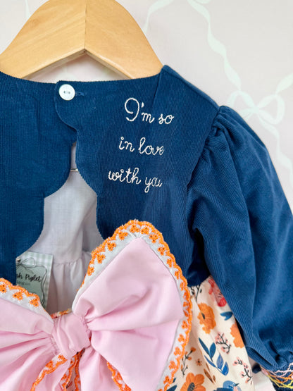 Pretty Little Fall Baby Pants Set