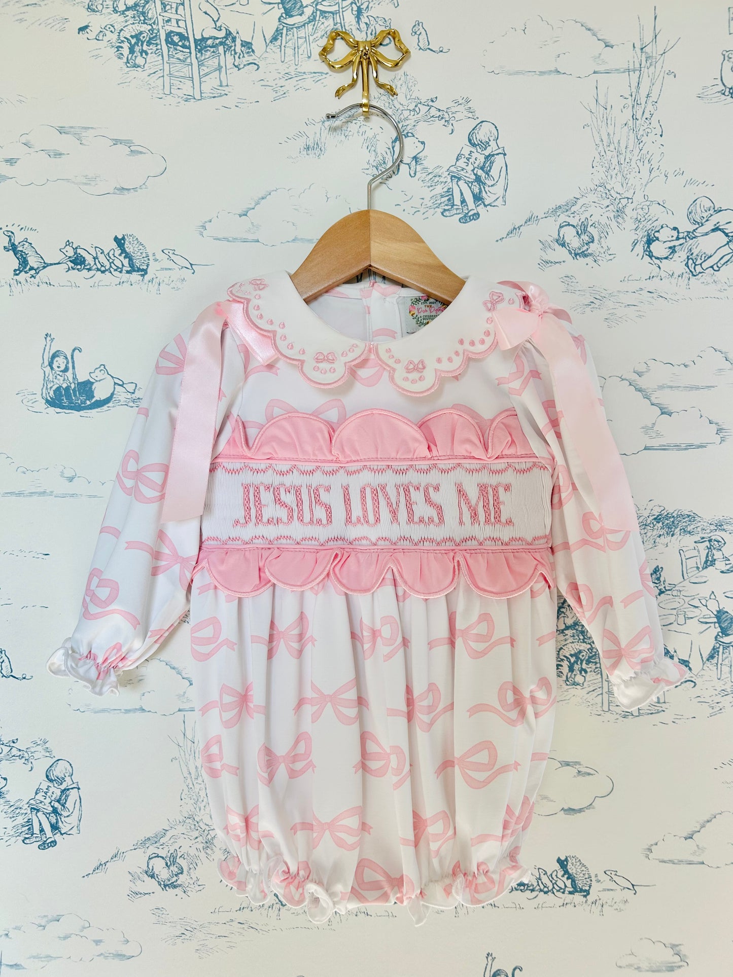 Jesus Loves Me Girls Bubble