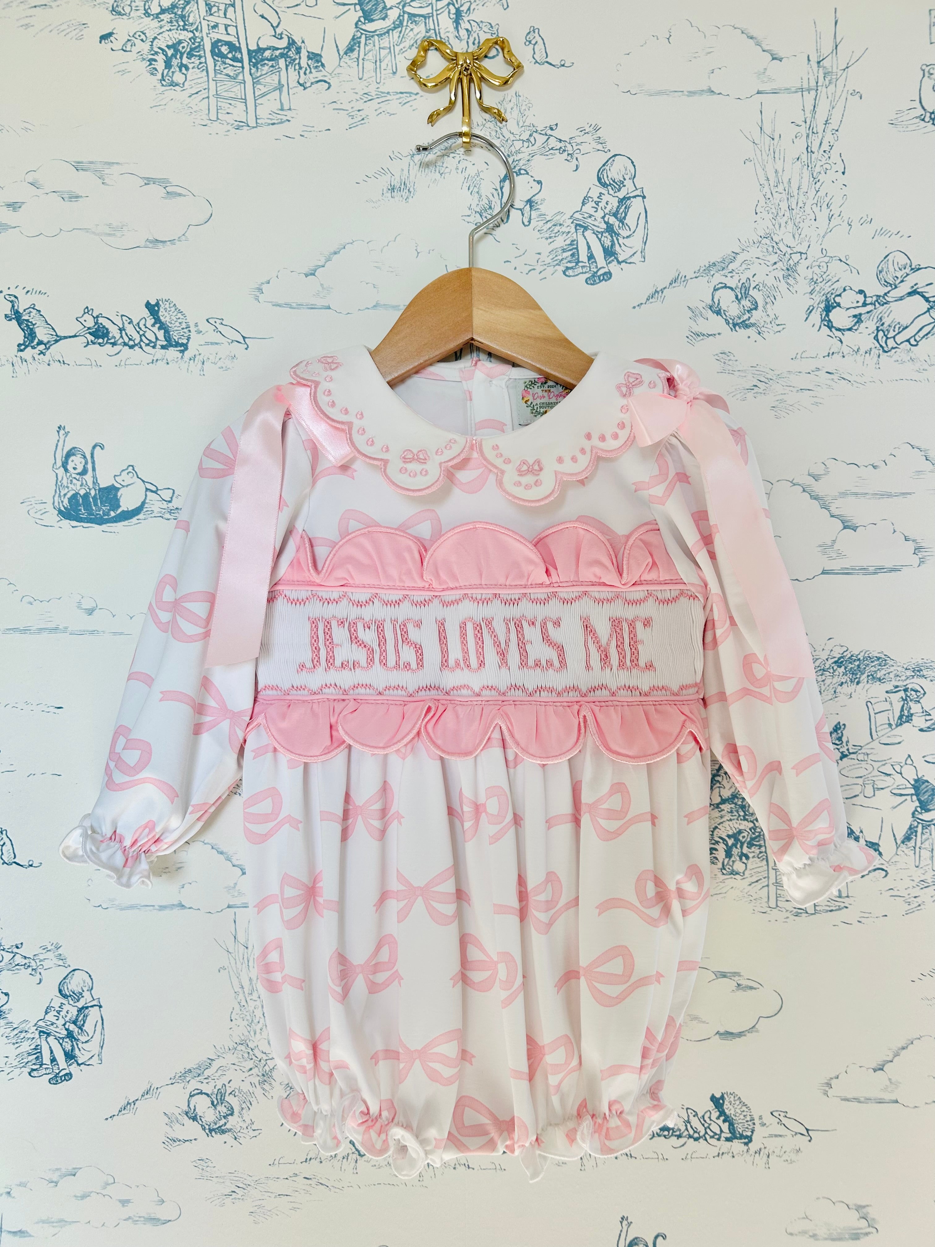 Jesus Loves Me Girls Bubble