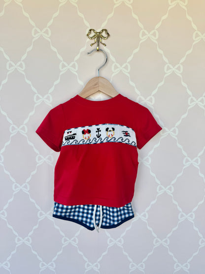 Magical Cruise Boys Short Set