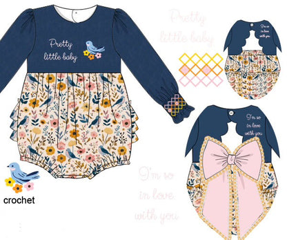 Pretty Little Fall Baby Bubble