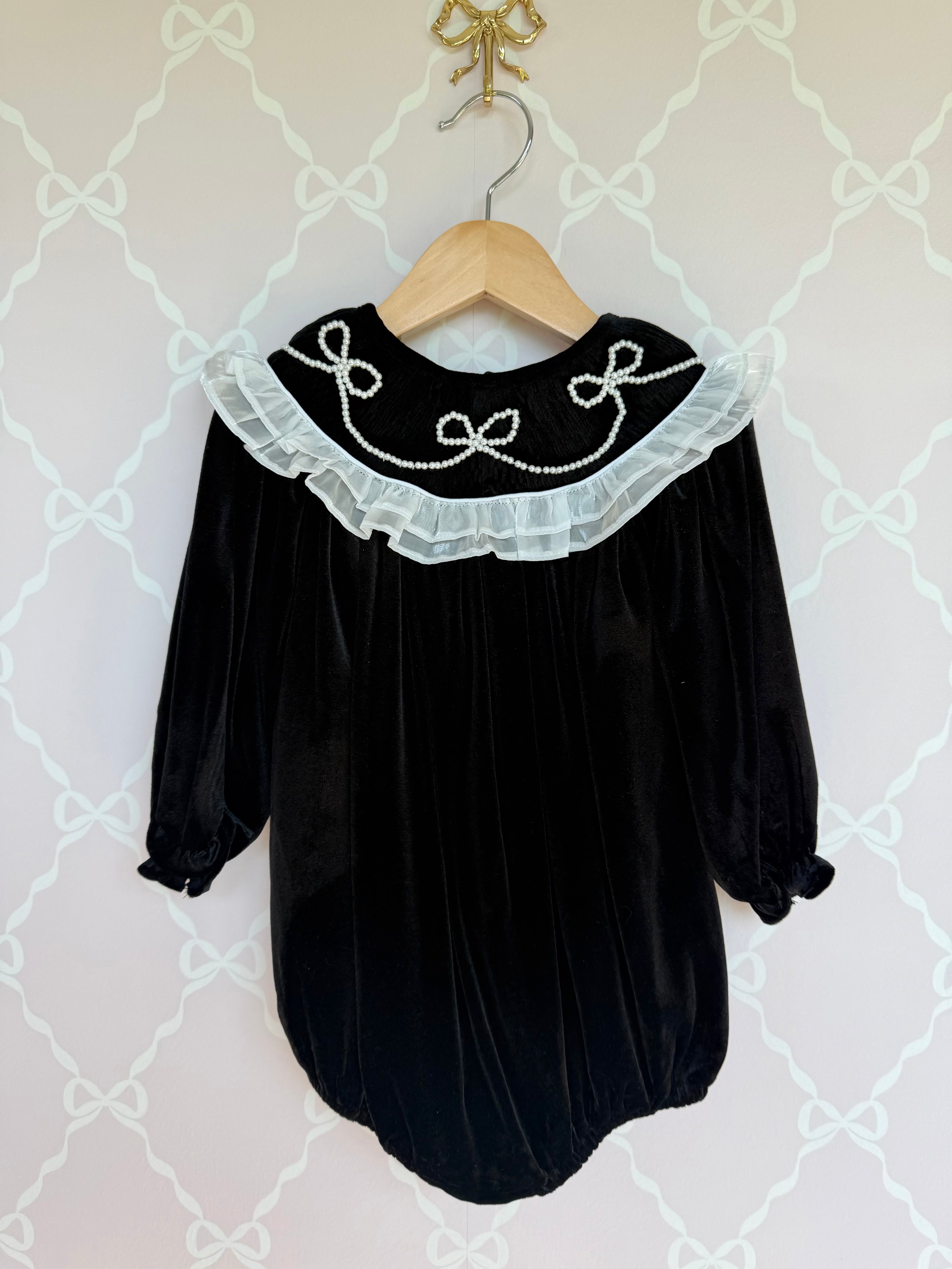 Black Velvet Pearl Bubble