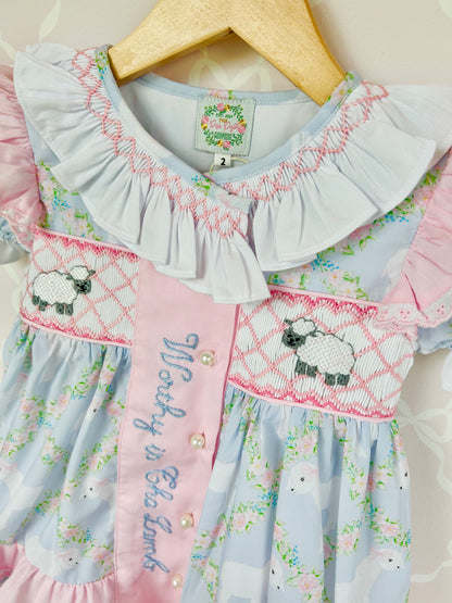 PO0215 Worthy Is The Lamb Dress PREORDER—ETA: February