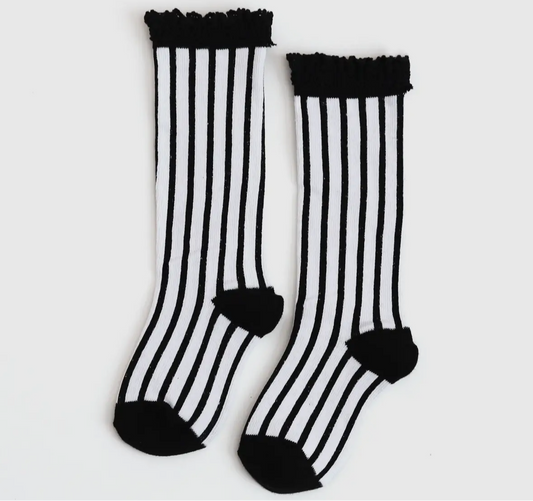 Little Stocking Co. Vertical Stripe Knee Socks