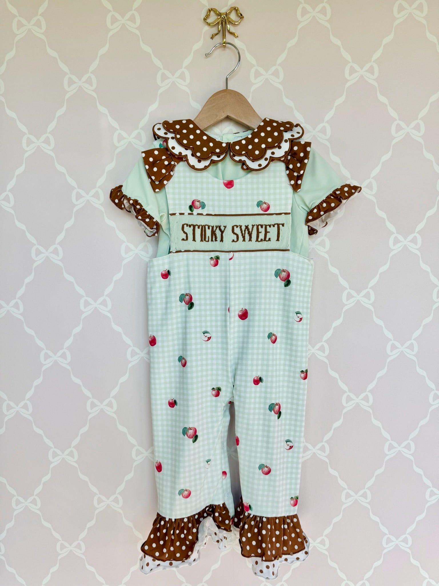 Sticky Sweet Overall Set