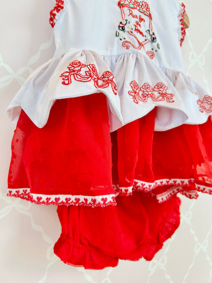 Run For The Roses Bloomer Set