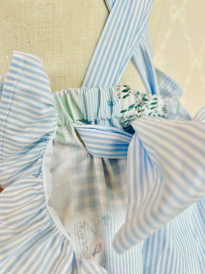 Seaside Patchwork Sunsuit