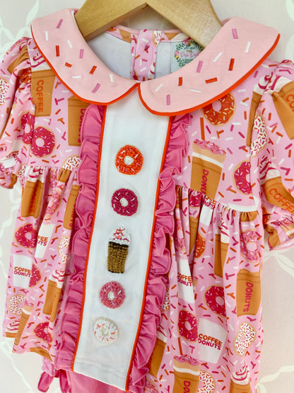 Donuts and Coffee Bloomer Set
