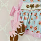 Football and Bows Apron Set