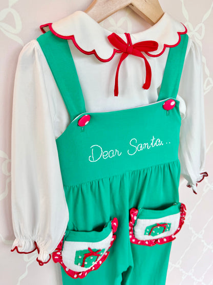 Dear Santa Overall Set