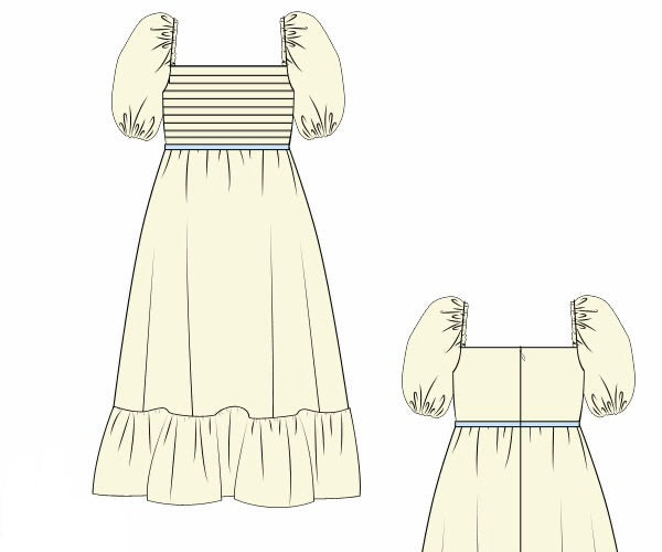PO0215 Yellow Easter Heirloom Mom Match PREORDER—ETA: February