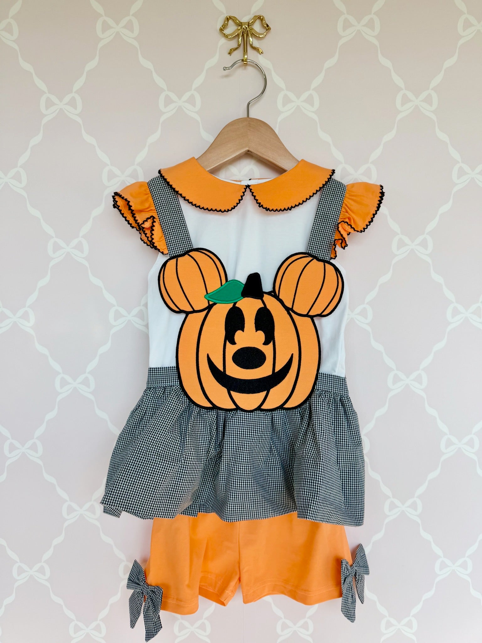 Pumpkin Mouse Short Set