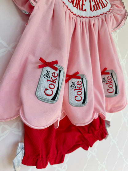 Diet Soda Girly Bloomer Set