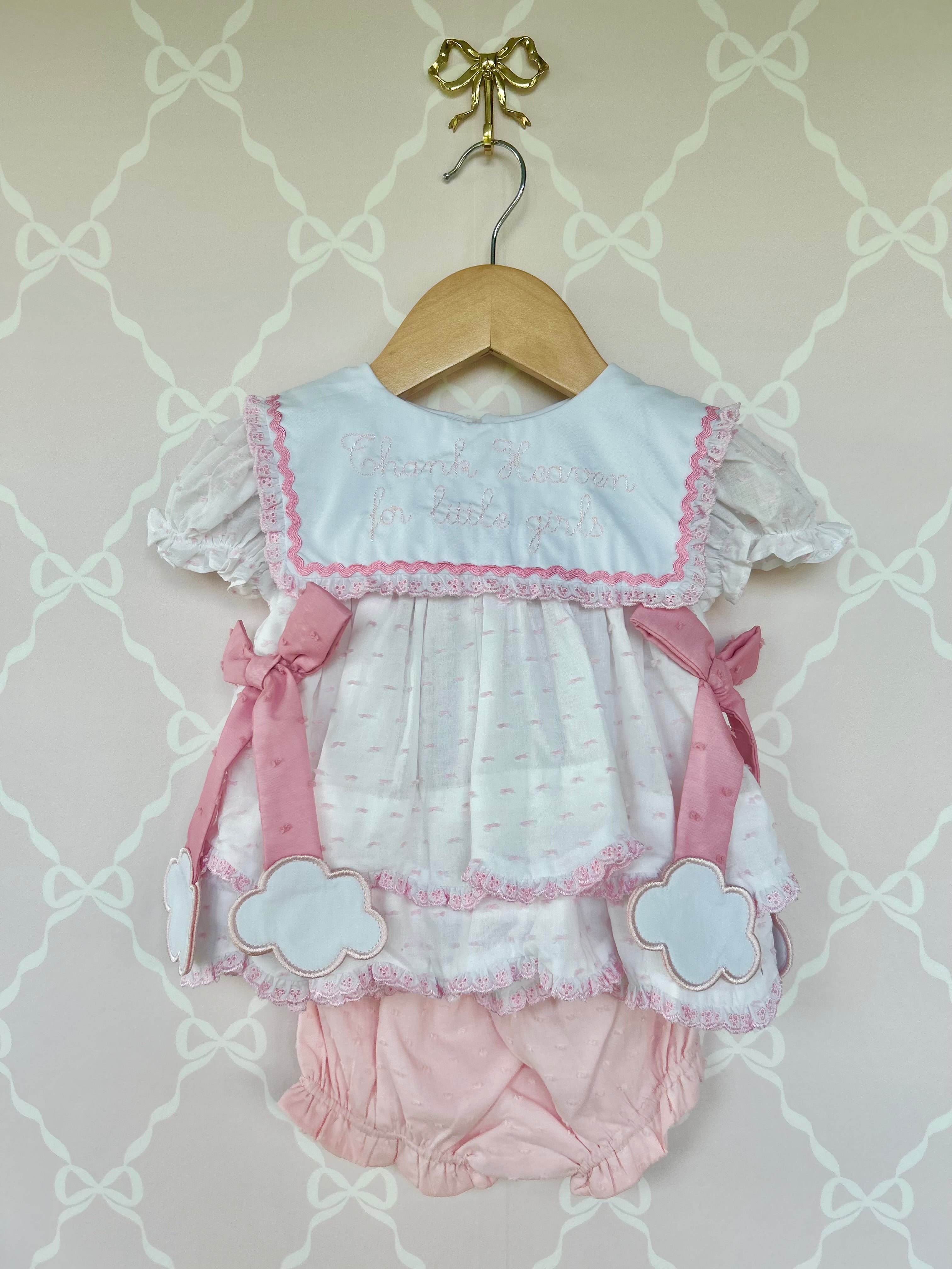 Thank Heaven For Little Girls Bloomer Set