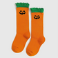 Little Stocking Co. Jack-O- Lantern Lace Knee Socks