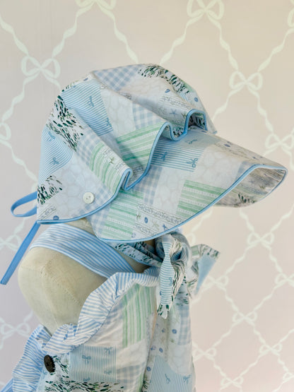 Seaside Patchwork Bonnet