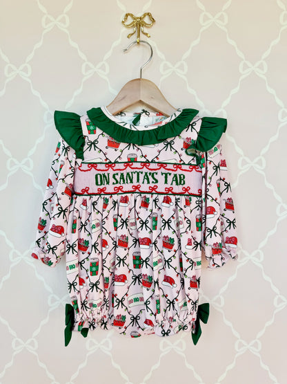 On Santa’s Tab Bubble