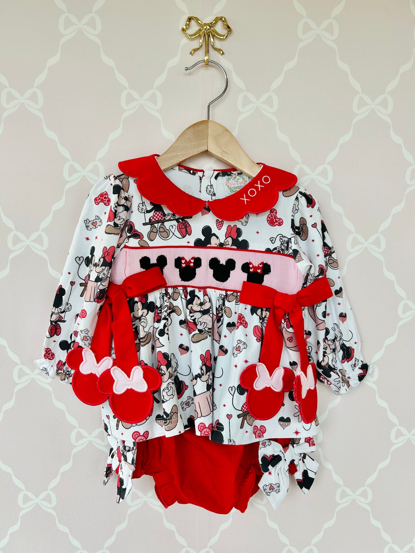 XOXO Mouse Bloomer Set