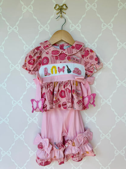 Dolly Short Sleeve Pant Set