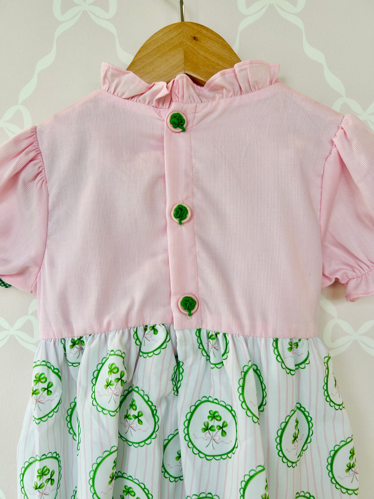 Lucky Lady Smocked Bubble