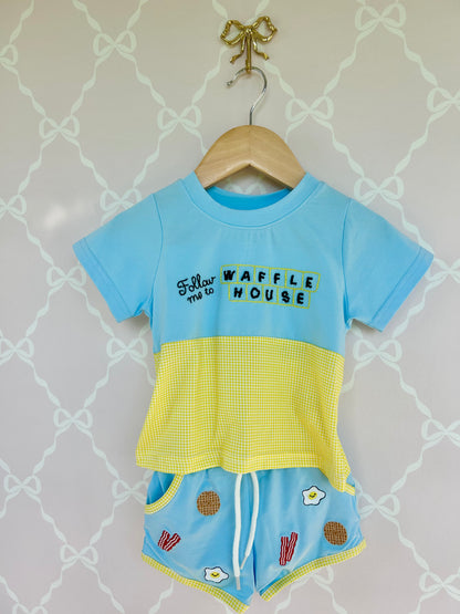 Breakfast Boys Short Set
