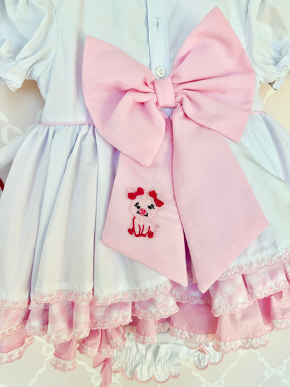 Posh Piggy Bloomer Set