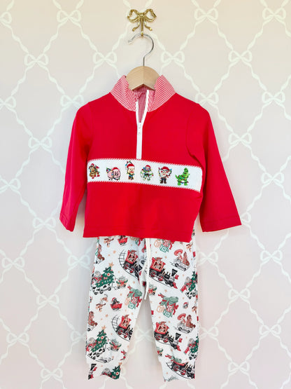 Christmas Roundup Boys Jogger Set