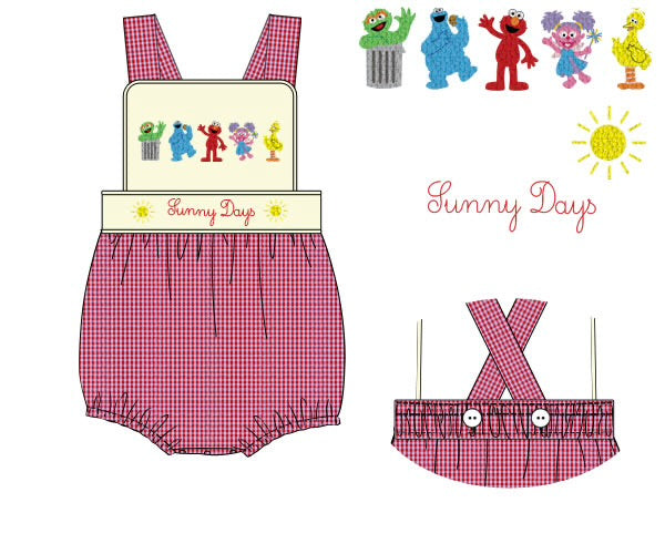 Sunny Days Boys Sunsuit