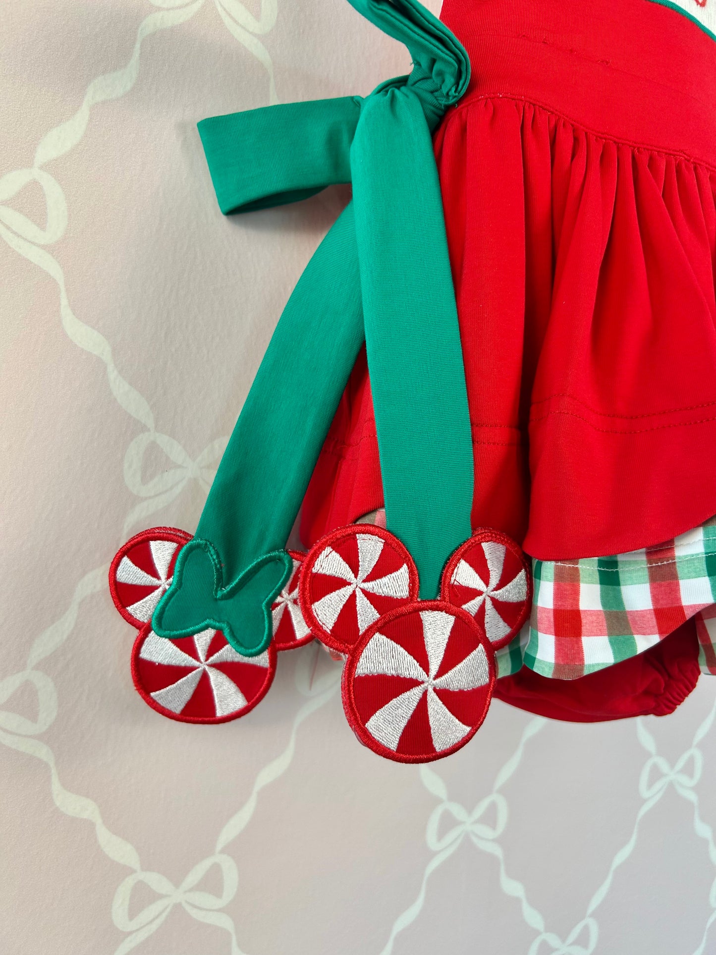 Mouse Peppermint Strappy Bubble