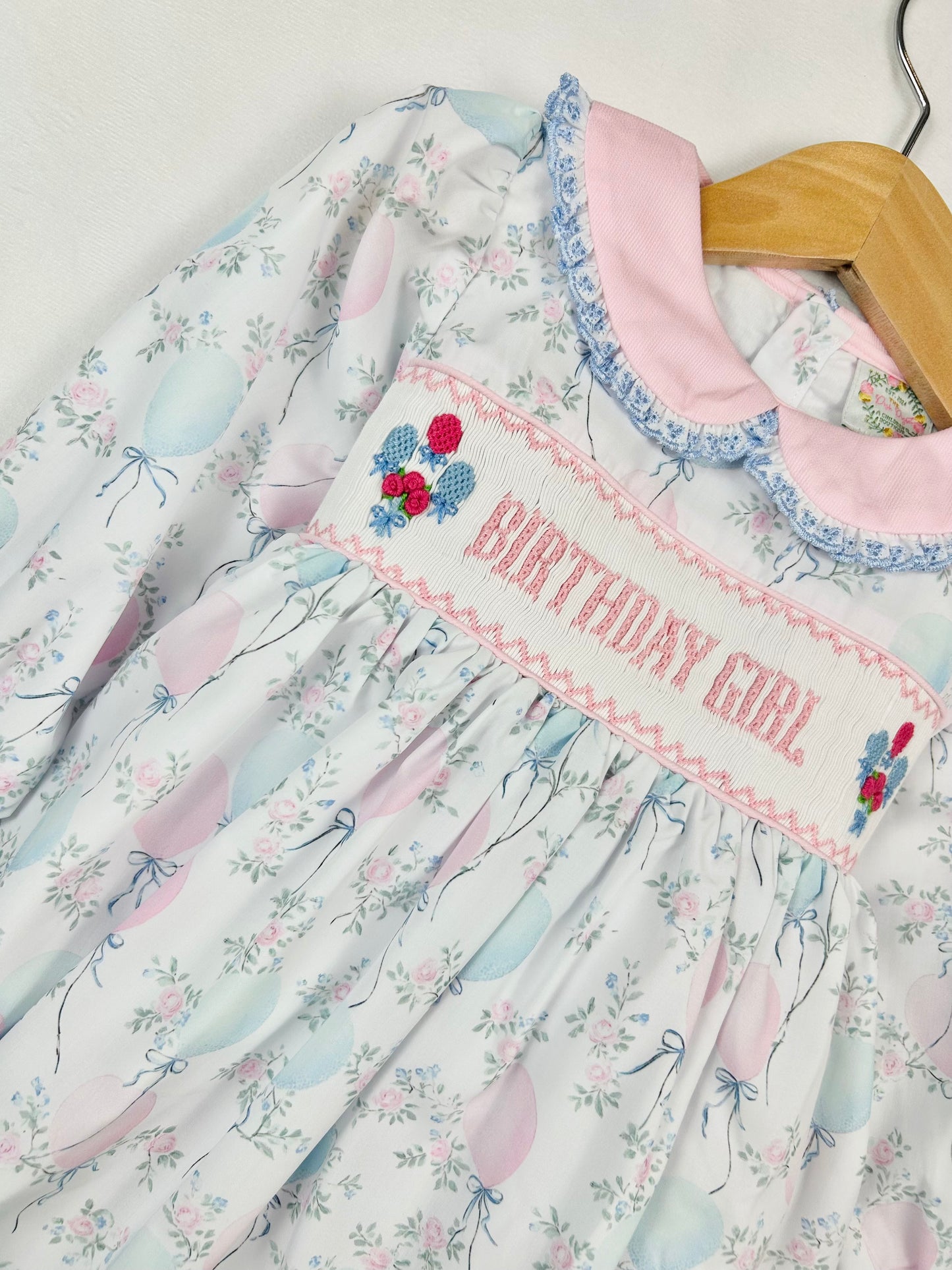 Birthday Girl Balloons Dress